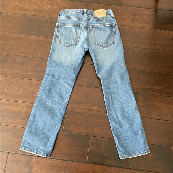 Abercrombie Kids Blue Straight Jeans - Picture 3 of 3